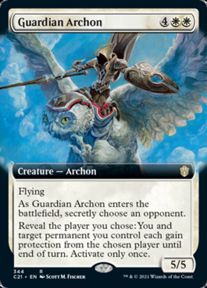Guardian Archon (Extended) [Commander 2021] | Cards and Coasters CA