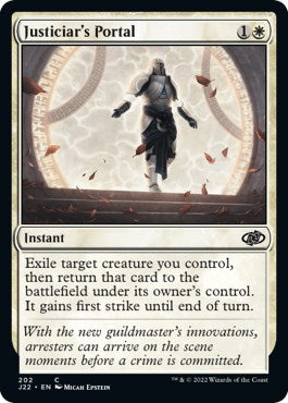 Justiciar's Portal [Jumpstart 2022] | Cards and Coasters CA