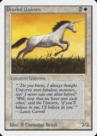 Pearled Unicorn [Unlimited Edition] | Cards and Coasters CA