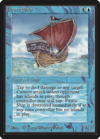 Pirate Ship [Limited Edition Beta] | Cards and Coasters CA