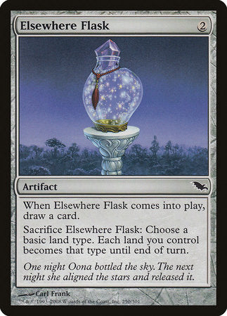 Elsewhere Flask [Shadowmoor] | Cards and Coasters CA