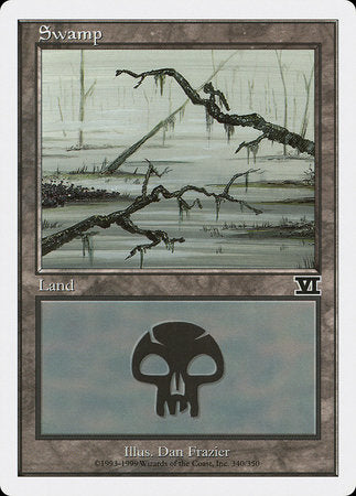Swamp (340) [Classic Sixth Edition] | Cards and Coasters CA