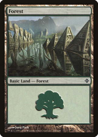 Forest (246) [Rise of the Eldrazi] | Cards and Coasters CA