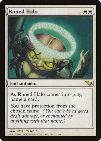 Runed Halo [Shadowmoor] | Cards and Coasters CA