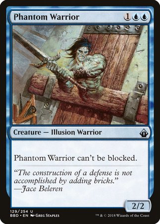 Phantom Warrior [Battlebond] | Cards and Coasters CA