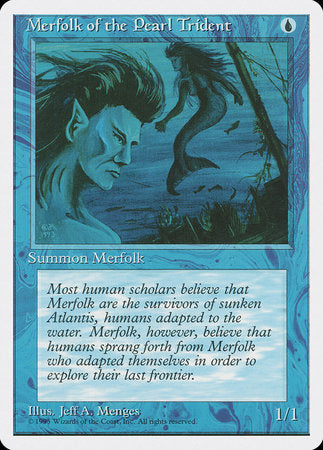 Merfolk of the Pearl Trident [Fourth Edition] | Cards and Coasters CA