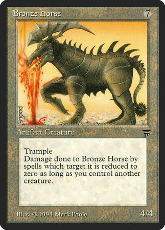 Bronze Horse [Legends] | Cards and Coasters CA