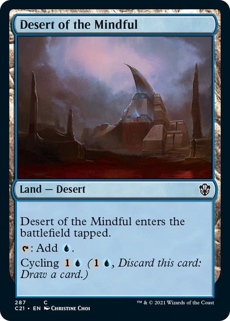 Desert of the Mindful [Commander 2021] | Cards and Coasters CA