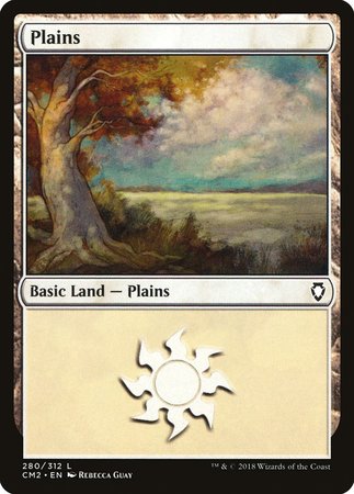 Plains (280) [Commander Anthology Volume II] | Cards and Coasters CA