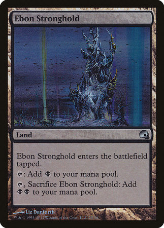 Ebon Stronghold [Premium Deck Series: Graveborn] | Cards and Coasters CA