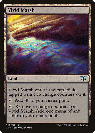 Vivid Marsh [Commander 2015] | Cards and Coasters CA