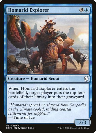 Homarid Explorer [Dominaria] | Cards and Coasters CA