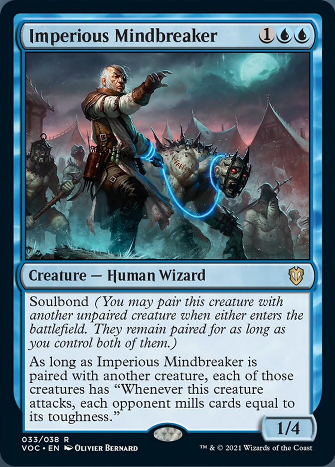 Imperious Mindbreaker [Innistrad: Crimson Vow Commander] | Cards and Coasters CA