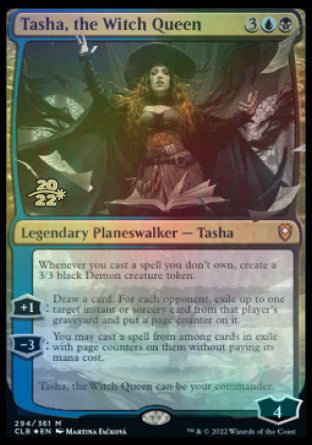 Tasha, the Witch Queen [Commander Legends: Battle for Baldur's Gate Prerelease Promos] | Cards and Coasters CA