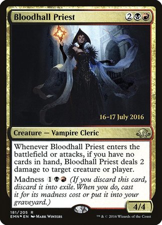 Bloodhall Priest [Eldritch Moon Promos] | Cards and Coasters CA