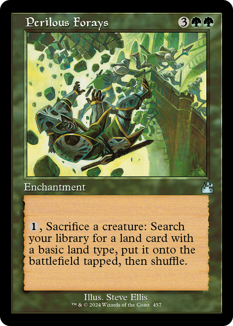 Perilous Forays (Retro) [Ravnica Remastered] | Cards and Coasters CA