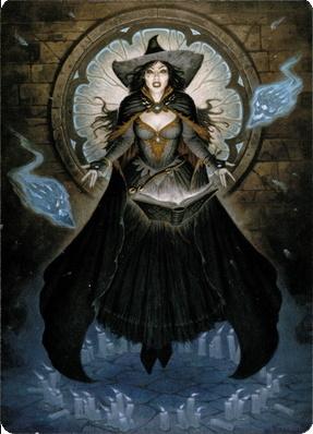 Tasha, the Witch Queen Art Card (76) [Commander Legends: Battle for Baldur's Gate Art Series] | Cards and Coasters CA