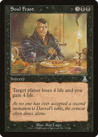 Soul Feast [Urza's Destiny] | Cards and Coasters CA