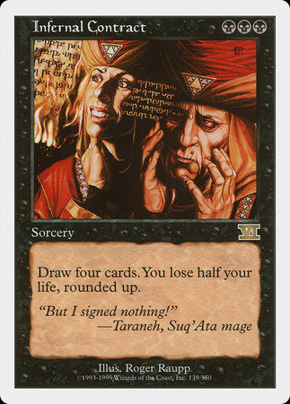 Infernal Contract [Classic Sixth Edition] | Cards and Coasters CA