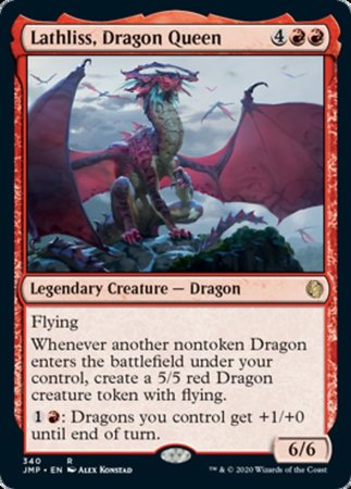 Lathliss, Dragon Queen [Jumpstart] | Cards and Coasters CA