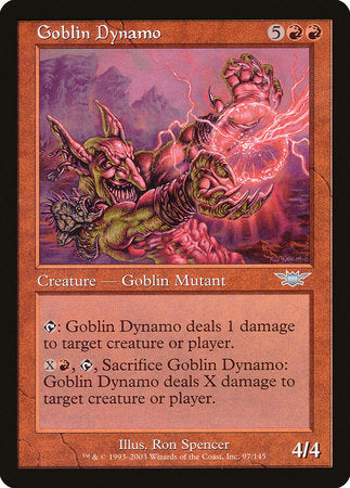 Goblin Dynamo [Legions] | Cards and Coasters CA