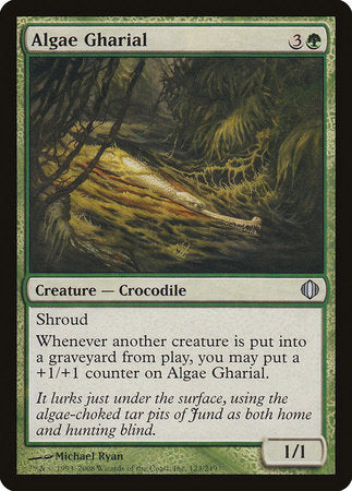 Algae Gharial [Shards of Alara] | Cards and Coasters CA