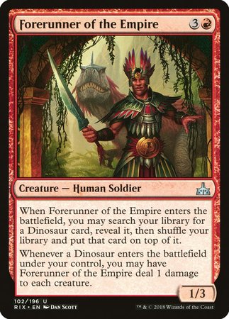 Forerunner of the Empire [Rivals of Ixalan] | Cards and Coasters CA