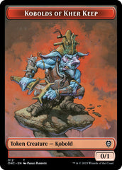 Kobolds of Kher Keep // Dragon Double-Sided Token [Phyrexia: All Will Be One Commander Tokens] | Cards and Coasters CA