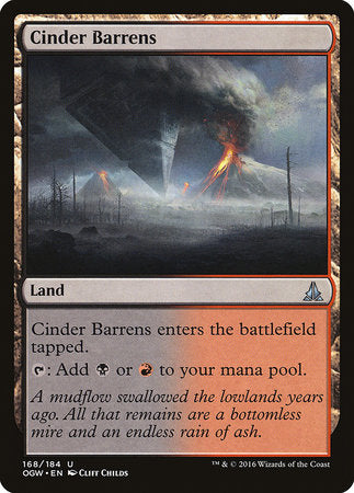 Cinder Barrens [Oath of the Gatewatch] | Cards and Coasters CA
