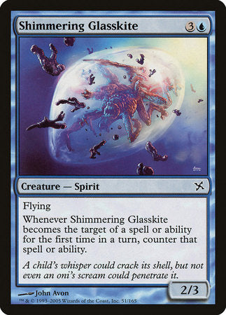 Shimmering Glasskite [Betrayers of Kamigawa] | Cards and Coasters CA