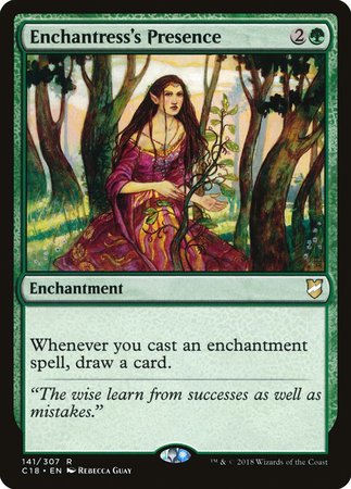 Enchantress's Presence [Commander 2018] | Cards and Coasters CA