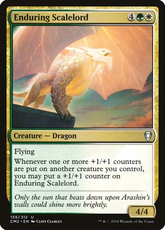 Enduring Scalelord [Commander Anthology Volume II] | Cards and Coasters CA