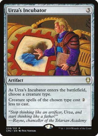 Urza's Incubator [Commander Anthology Volume II] | Cards and Coasters CA