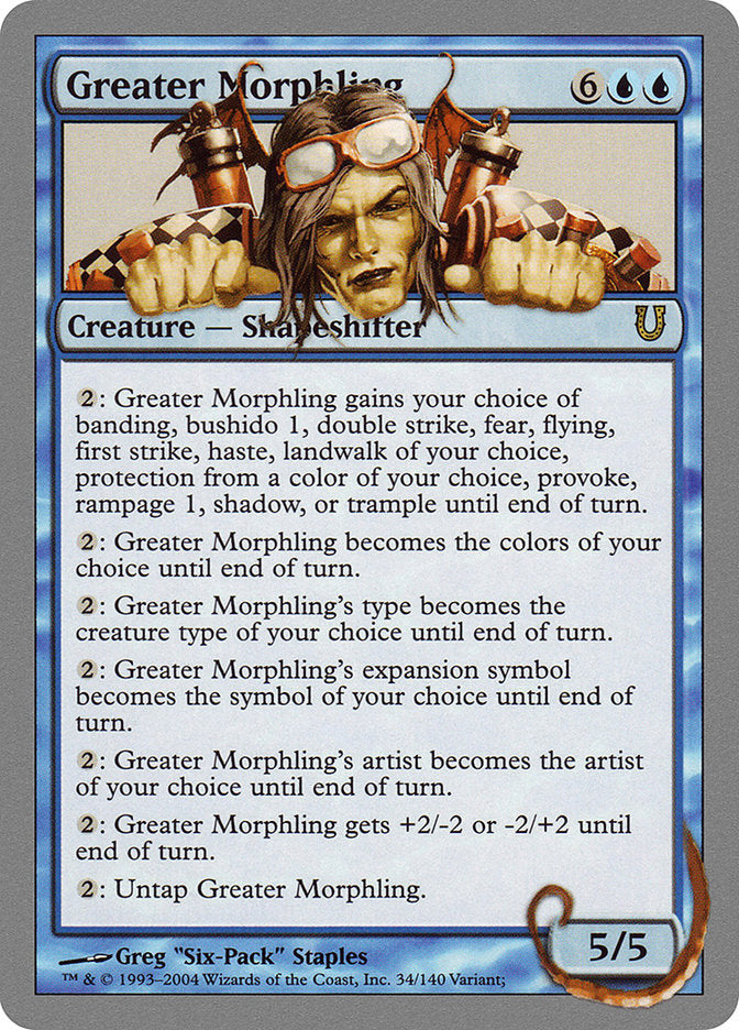 Greater Morphling [Unhinged] | Cards and Coasters CA