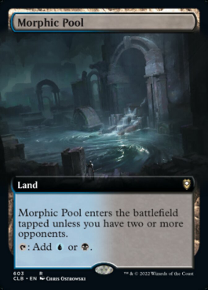 Morphic Pool (Extended Art) [Commander Legends: Battle for Baldur's Gate] | Cards and Coasters CA