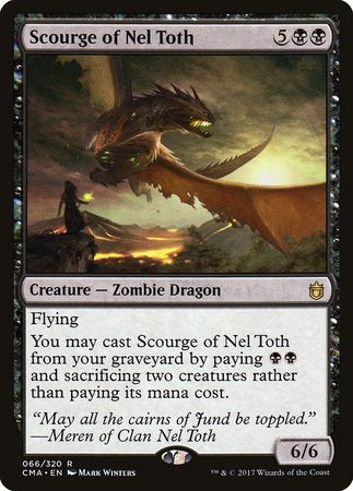 Scourge of Nel Toth [Commander Anthology] | Cards and Coasters CA