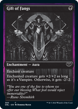 Gift of Fangs [Innistrad: Double Feature] | Cards and Coasters CA