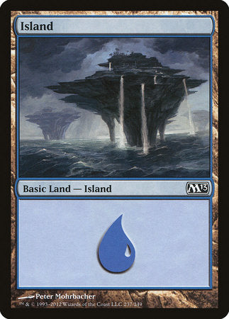 Island (237) [Magic 2013] | Cards and Coasters CA