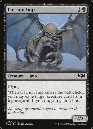 Carrion Imp [Ravnica Allegiance] | Cards and Coasters CA