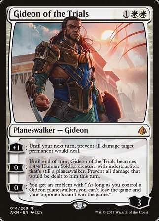 Gideon of the Trials [Amonkhet] | Cards and Coasters CA