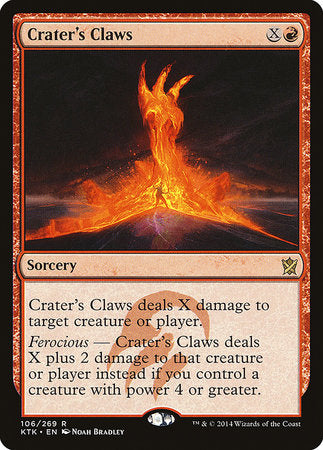 Crater's Claws [Khans of Tarkir] | Cards and Coasters CA