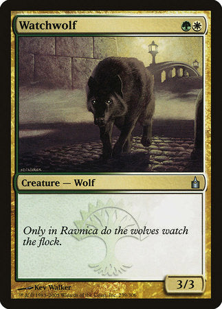 Watchwolf [Ravnica: City of Guilds] | Cards and Coasters CA