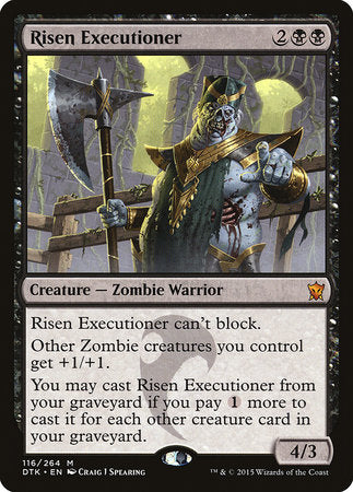 Risen Executioner [Dragons of Tarkir] | Cards and Coasters CA