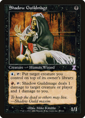 Shadow Guildmage [Time Spiral Timeshifted] | Cards and Coasters CA