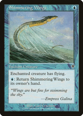 Shimmering Wings [Invasion] | Cards and Coasters CA