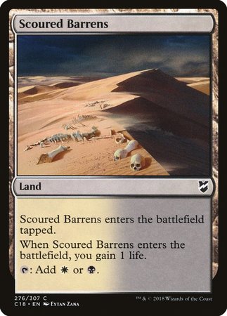 Scoured Barrens [Commander 2018] | Cards and Coasters CA