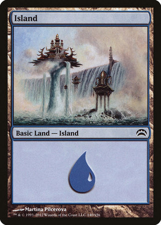 Island (140) [Planechase 2012] | Cards and Coasters CA