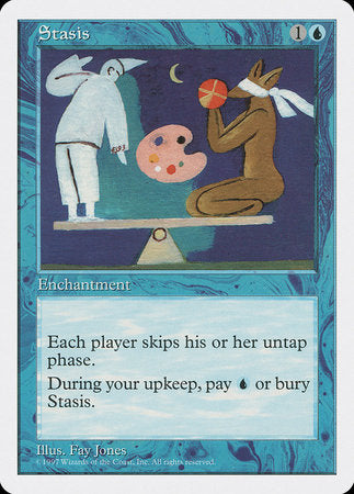 Stasis [Fifth Edition] | Cards and Coasters CA