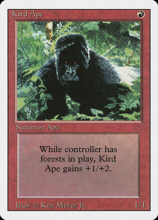 Kird Ape [Revised Edition] | Cards and Coasters CA