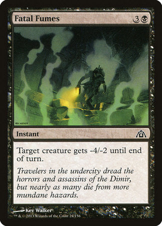 Fatal Fumes [Dragon's Maze] | Cards and Coasters CA